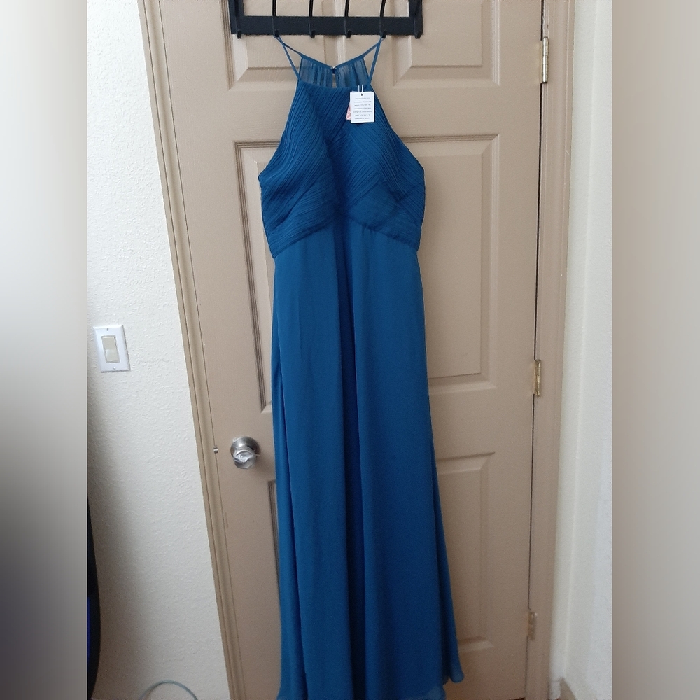 NWT KENNEDY BLUE BRIDESMAID DRESS SIZE 8